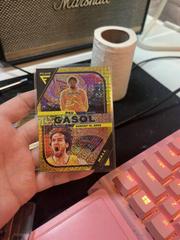 Pau Gasol [Gold Mojo] #2 Basketball Cards 2022 Panini Flux Hall Influx Prices