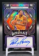 Robert Horry [Purple] Basketball Cards 2021 Panini Obsidian Galaxy Autographs Prices