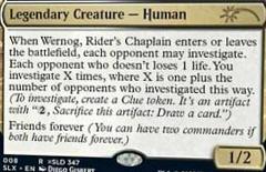 Wernog, Rider's Chaplain Magic Universes Within Prices
