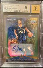 Anthony Davis [Autograph Green] Basketball Cards 2017 Panini Ascension Prices