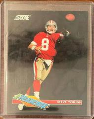 Steve Young #25 Football Cards 1993 Panini Score Franchise Prices