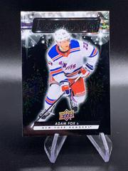 Adam Fox [Black] Hockey Cards 2023 Upper Deck Dazzlers Prices
