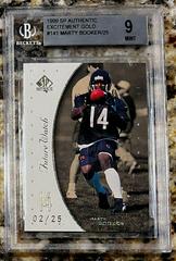 Marty Booker [Excitement Gold] Football Cards 1999 SP Authentic Prices