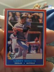 Larry Sheets #36 Baseball Cards 1987 Fleer Hottest Stars Prices