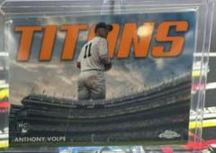 Anthony Volpe [Orange] #CT-19 Baseball Cards 2023 Topps Chrome Titans Prices