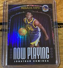 Jonathan Kuminga [Holo] #7 Basketball Cards 2021 Panini Hoops Now Playing Prices