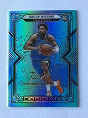 Aaron Wiggins [Blue Flood] #191 Basketball Cards 2021 Panini Obsidian Prices