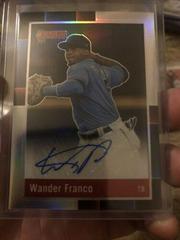 Wander Franco [Holo] #R88S-WF Baseball Cards 2022 Panini Donruss Optic Retro 1988 Signatures Prices