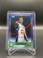 Mick Schumacher [Purple Green] #69 Racing Cards 2022 Topps Chrome Formula 1 Prices