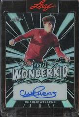 Charlie Wellens [Prismatic Black] Soccer Cards 2022 Leaf Metal Wonderkid Autographs Prices
