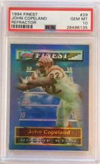 John Copeland [Refractor] #29 Football Cards 1994 Topps Finest Prices