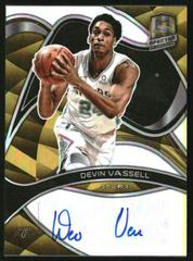 Devin Vassell [Gold] Basketball Cards 2021 Panini Spectra Signatures Prices