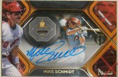 Mike Schmidt [Orange] Baseball Cards 2022 Topps Tribute to MVPs Autographs Prices