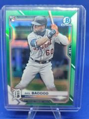 Akil Baddoo [Green Refractor] #34 Baseball Cards 2021 Bowman Chrome Prices