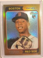 Brayan Bello [Chrome Gold] #89 Baseball Cards 2023 Topps Heritage Prices