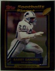Barry Sanders Football Cards 1992 Topps Finest Prices