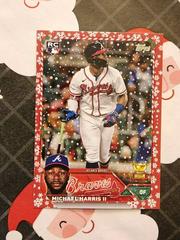 Michael Harris II [Red] #H105 Baseball Cards 2023 Topps Holiday Prices