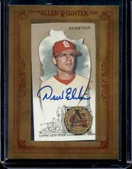 David Eckstein #MA-DEC Baseball Cards 2023 Topps Allen & Ginter Mini Framed Autographs Prices