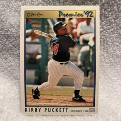 Kirby Puckett #102 Baseball Cards 1992 O Pee Chee Prices