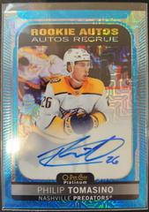 Philip Tomasino [Blue Traxx] Hockey Cards 2021 O-Pee-Chee Rookie Autographs Prices