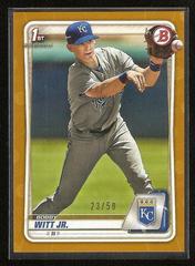 Bobby Witt Jr. [Gold] #BP-25 Baseball Cards 2020 Bowman Paper Prospects Prices