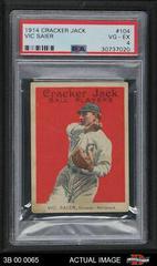 Vic Saier Baseball Cards 1914 Cracker Jack Prices