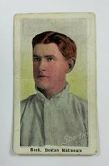 Fred Beck Baseball Cards 1911 M116 Sporting Life Prices
