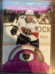 Anton Lundell [Pink] Hockey Cards 2022 Upper Deck Trilogy Generations Prices