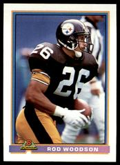 Rod Woodson #446 Football Cards 1991 Bowman Prices