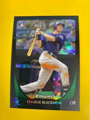Charlie Blackmon [Refractor] Baseball Cards 2011 Bowman Chrome Draft Prices
