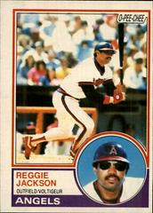 Reggie Jackson #56 Baseball Cards 1983 O Pee Chee Prices