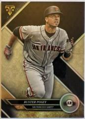 Buster Posey [Onyx] Baseball Cards 2017 Topps Triple Threads Prices