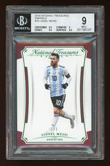 Lionel Messi [Emerald] Soccer Cards 2018 Panini National Treasures Prices