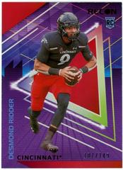 Desmond Ridder [Red] Football Cards 2022 Panini Chronicles Draft Picks Recon Prices