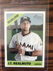 J.T. Realmuto [Gum Damage] #659 Baseball Cards 2015 Topps Heritage Prices