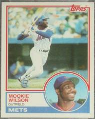 Mookie Wilson Baseball Cards 1983 Topps Prices