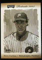 Steve Carlton #119 Baseball Cards 2003 Playoff Portraits Prices