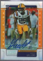 Greedy Williams [Autograph Gold Zone] #374 Football Cards 2019 Panini Score Prices