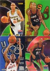 Reggie Miller Basketball Cards 1996 Skybox USA Basketball Quads Prices