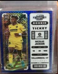Nicolas Jackson [Blue Mojo] #300 Soccer Cards 2022 Panini Chronicles La Liga Prices