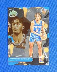 Immanuel Quickley Basketball Cards 2020 Panini Court Kings Prices