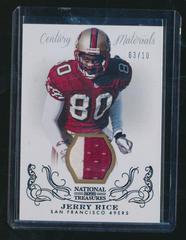 Jerry Rice [Century Gold] Football Cards 2013 Panini National Treasures Prices