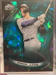 Aaron Judge [Green] #56 Baseball Cards 2022 Topps Chrome Black Prices