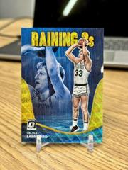 Larry Bird [Gold Wave] #18 Basketball Cards 2022 Panini Donruss Optic Raining 3s Prices