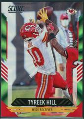 Tyreek Hill [Green] Football Cards 2021 Panini Score Prices