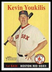 Kevin Youkilis #162 Baseball Cards 2007 Topps Heritage Prices