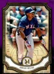 Adrian Beltre [Amethyst] #38 Baseball Cards 2018 Topps Museum Collection Prices