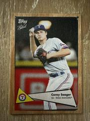 Corey Seager [Shipwreck Wood] #18 Baseball Cards 2022 Topps X Naturel 1952 Prices