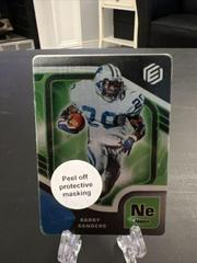 Barry Sanders [Neon] #62 Football Cards 2021 Panini Elements Prices