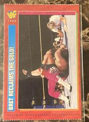 Bret Reclaims the Gold [December] #62 Wrestling Cards 1996 WWF Magazine Prices